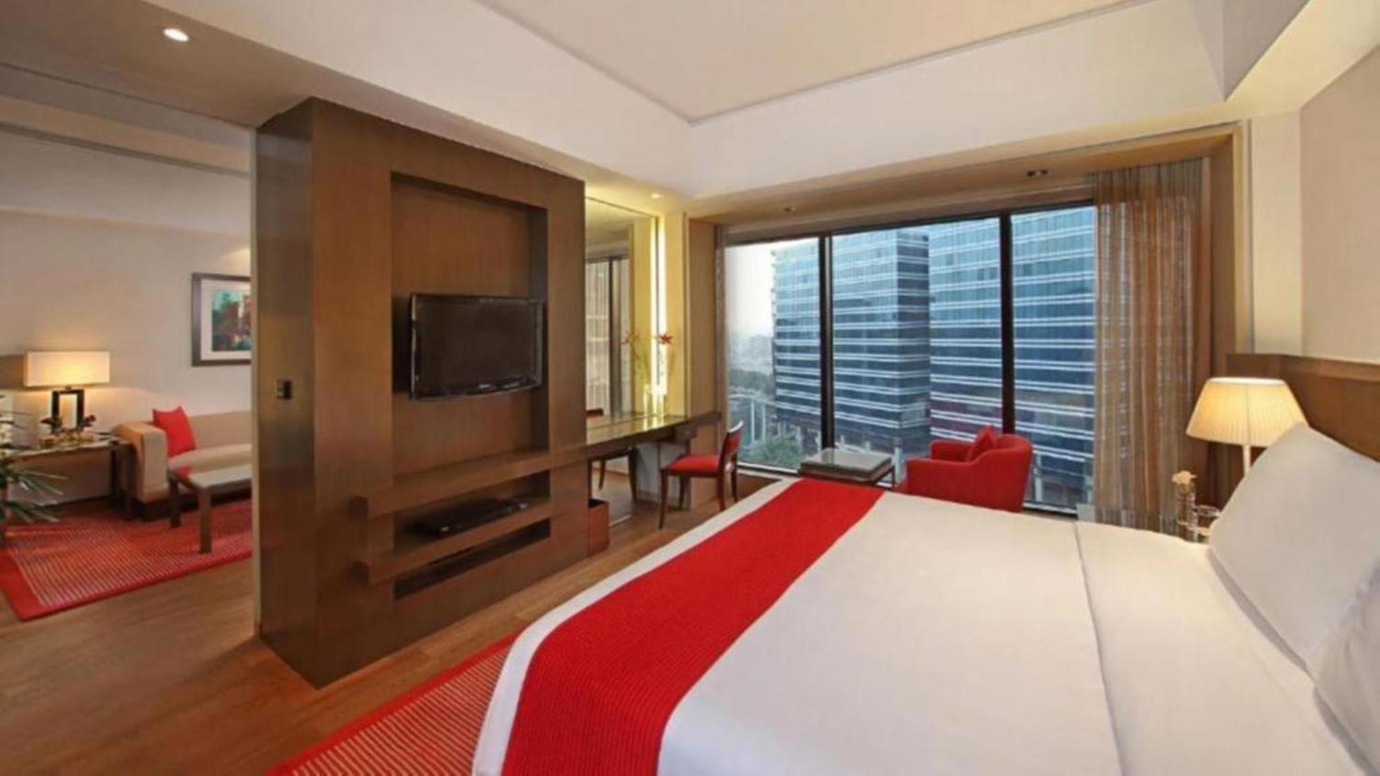 Hotel Seven Inn Near Delhi Airport نيودلهي المظهر الخارجي الصورة