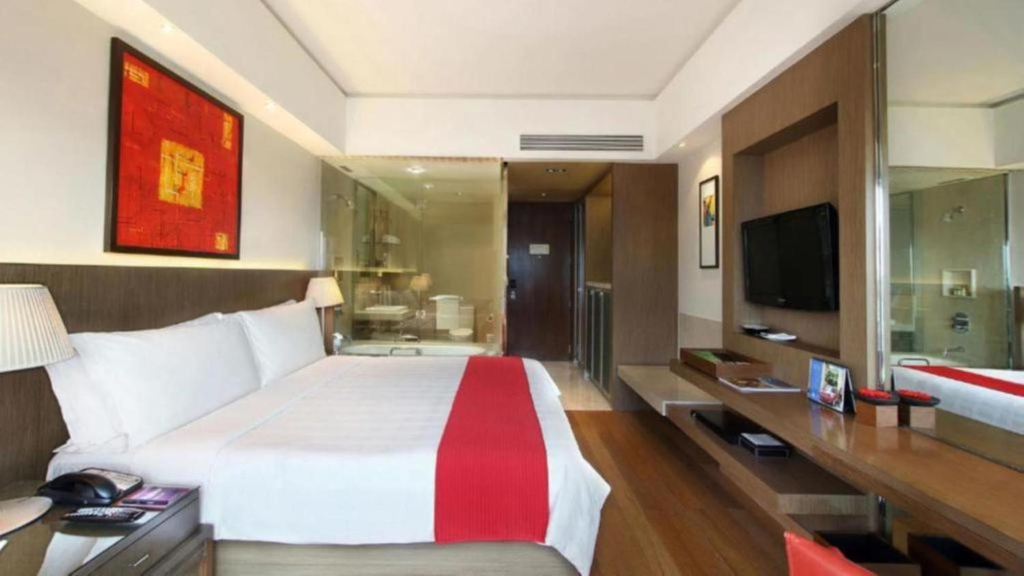 Hotel Seven Inn Near Delhi Airport نيودلهي المظهر الخارجي الصورة